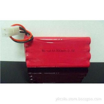 Nicd Battery 9.6v Aa 800mah Rechargeable Battery For Cell P